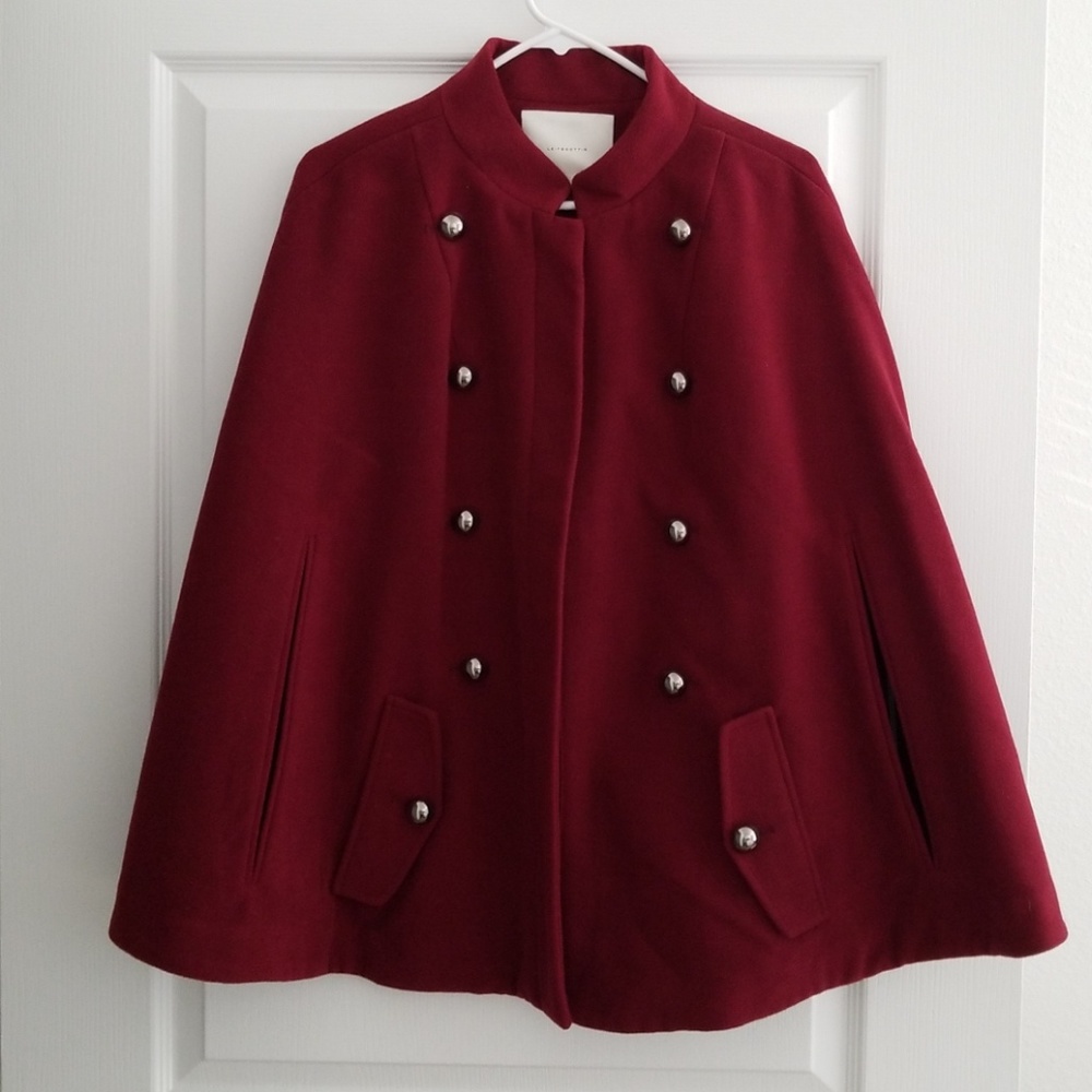 Anthropologie capelet w zipper close and pockets